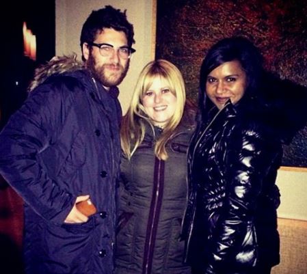 Daniella Liben with her husband Adam Pally and Mindy
